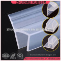 clear silicone rubber trim seal for door edge protection